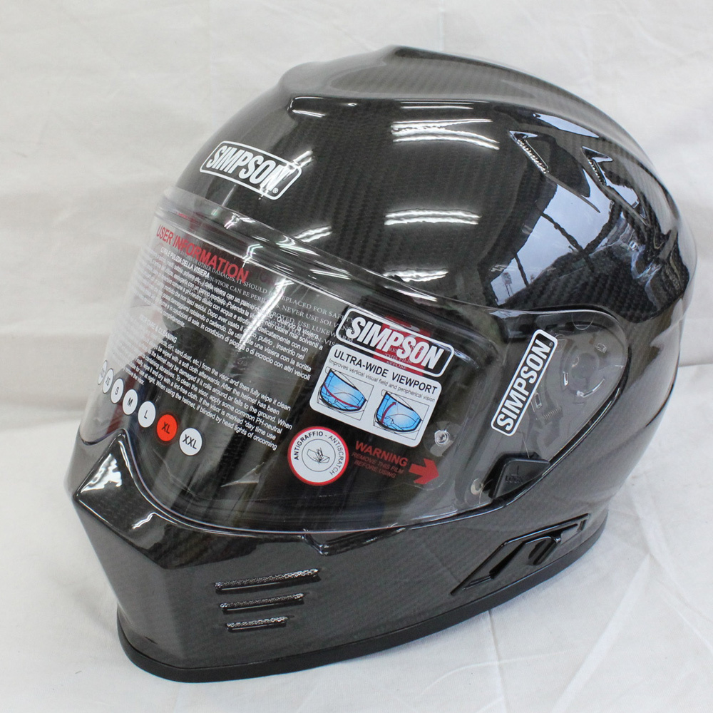 SIMPSON シンプソン Venom Helmet フルフェイスへルメット用途街乗り