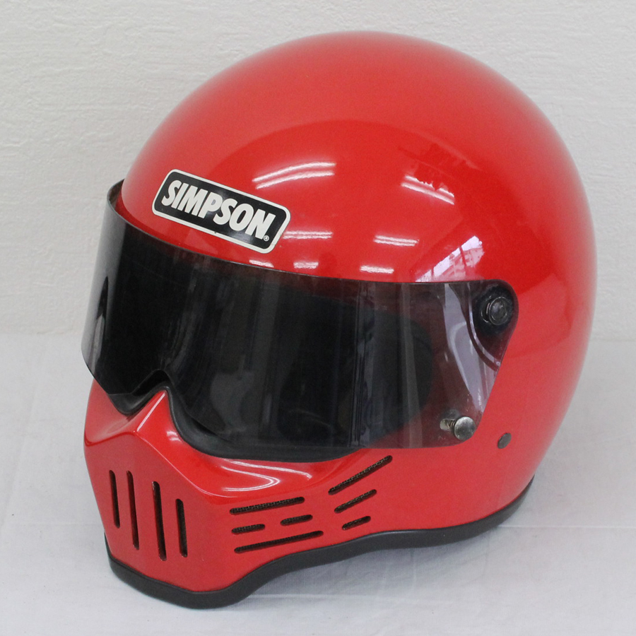 保証商品シンプソン70年代ビンテージヘルメット アクセサリー
