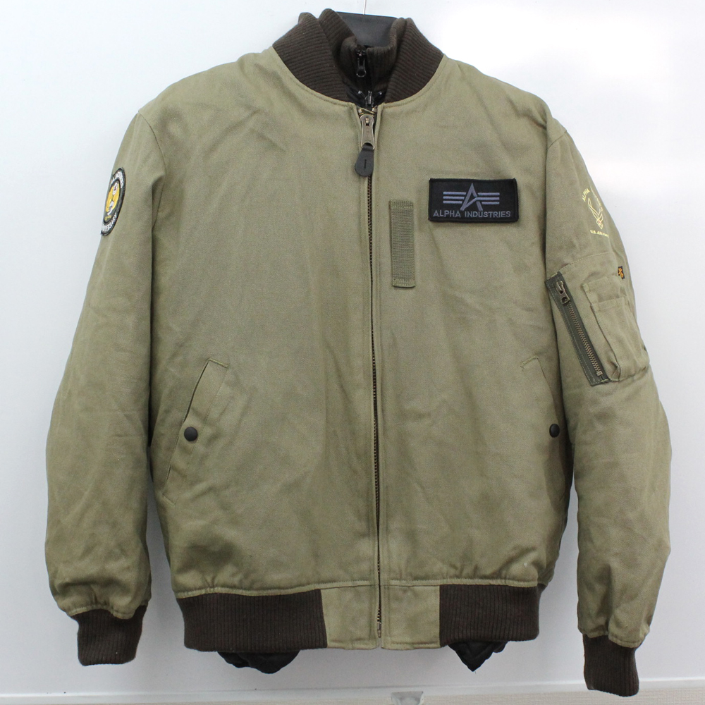 ALPHA INDUSTRIES ライダースジャケット MA-1