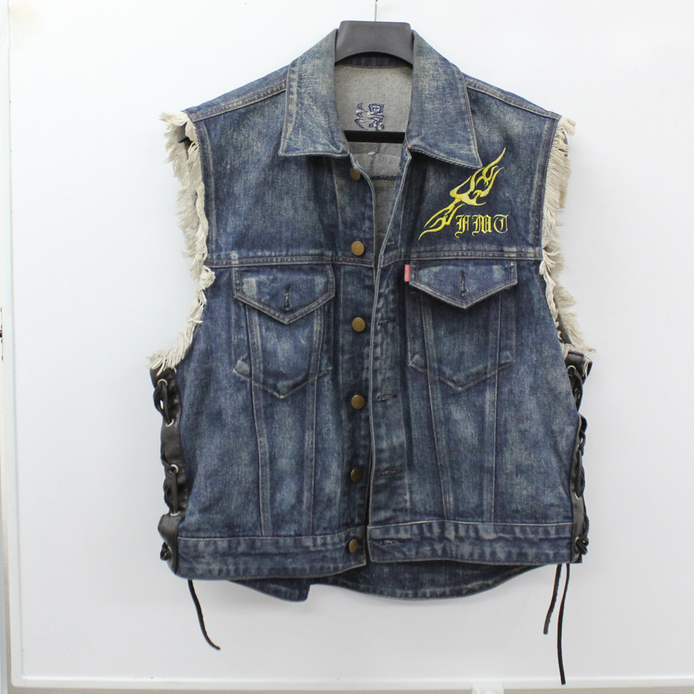 バイクウェア 買取 KADOYA カドヤ デニムベスト