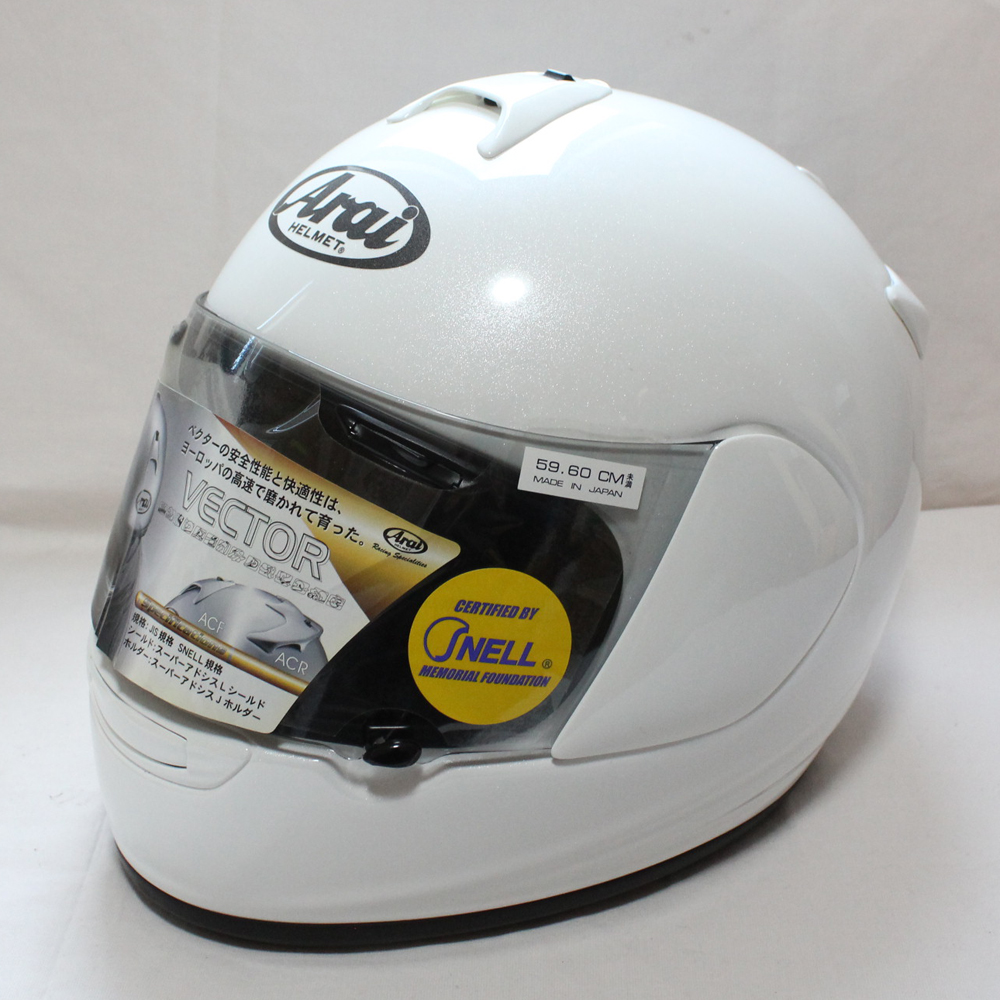 ヘルメット 買取 Arai アライ VECTOR フルフェイスヘルメット
