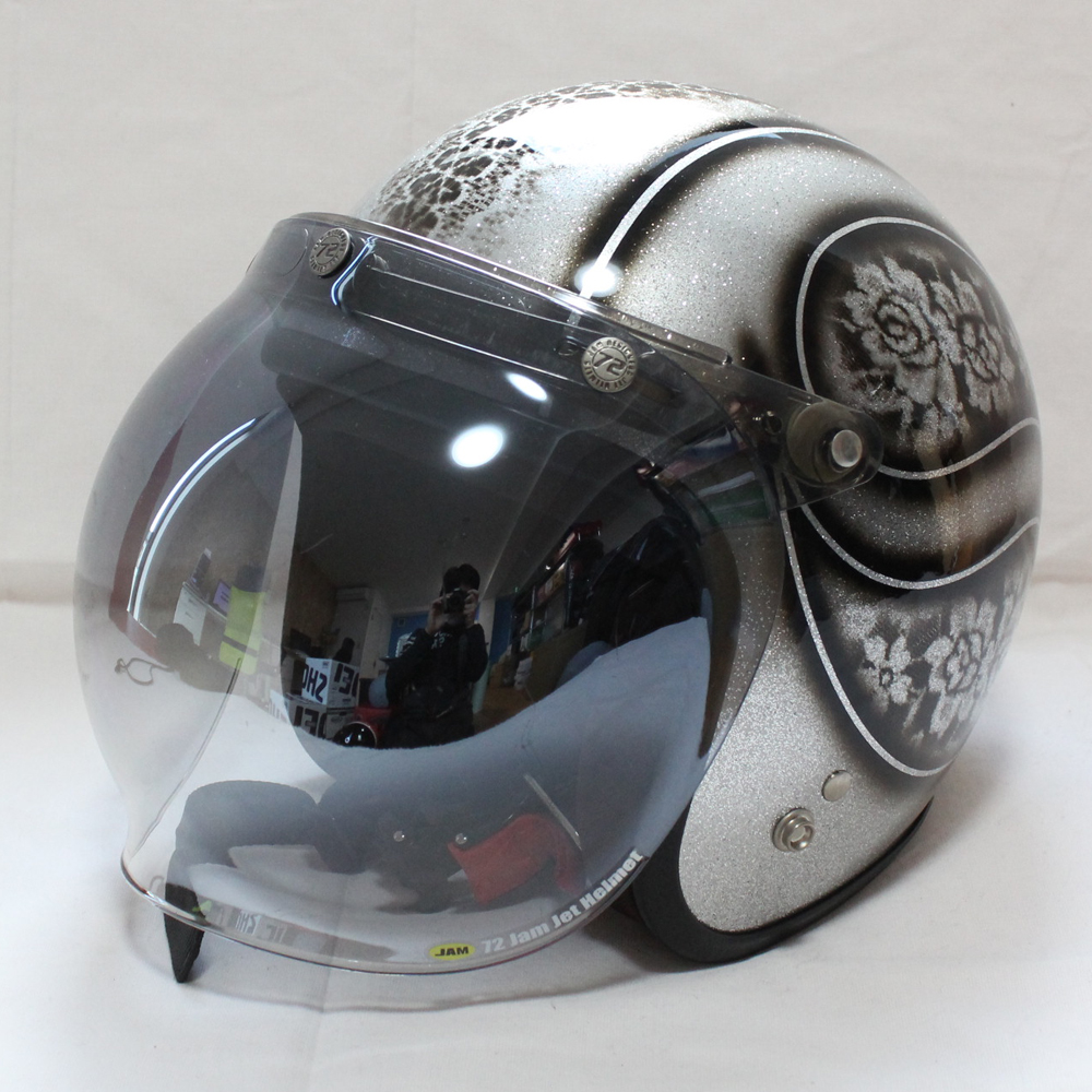 ヘルメット 買取 72JAM CUSTOM Ladies ジェットヘルメット ROSA