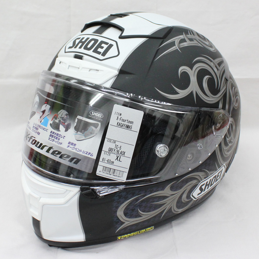 ヘルメット 買取 SHOEI ショウエイ X-Fourteen KAGAYAMA5 フルフェイスヘルメット