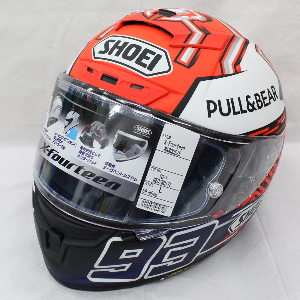 バイク用品 ヘルメット 買取 SHOEI ショウエイ X-fourteen MARQUEZ5 フルフェイスヘルメット