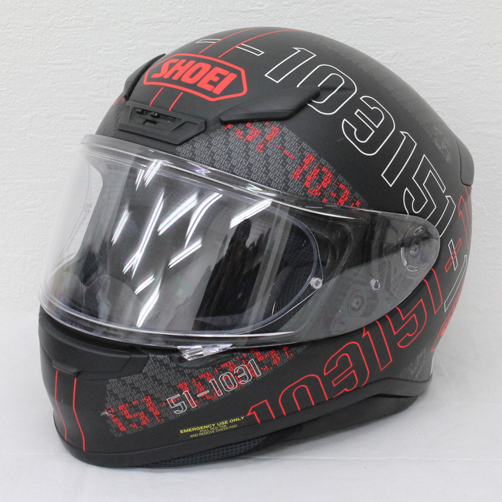 ヘルメット 買取 バイク用品 SHOEI ショウエイ Z-7 PERMUTATION パーミュテーション フルフェイスヘルメット